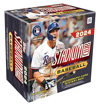 Amazon.com: 2024 Topps Stadium Club Baseball Compact Box